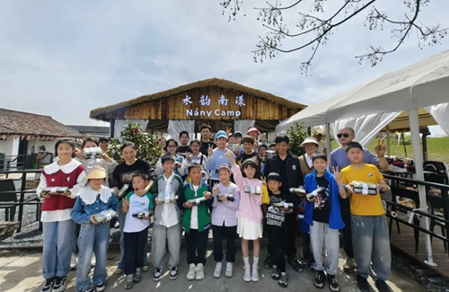 硖石街道南漾村社区学校开展清明研学活动
