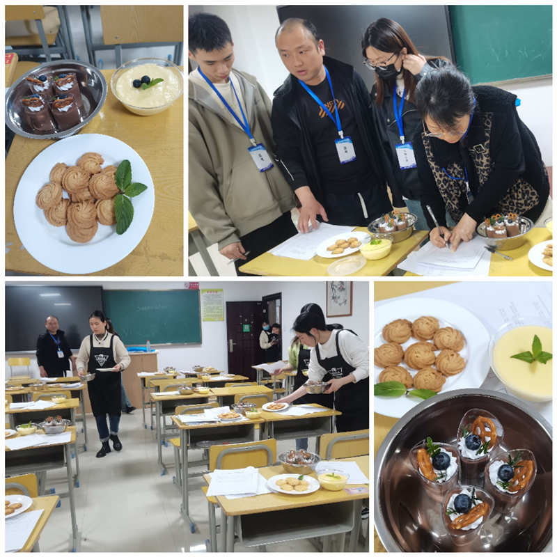 许村成校顺利完成西式面点师初级工鉴定