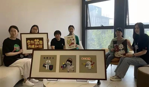 “布”同凡响的禁毒宣传画