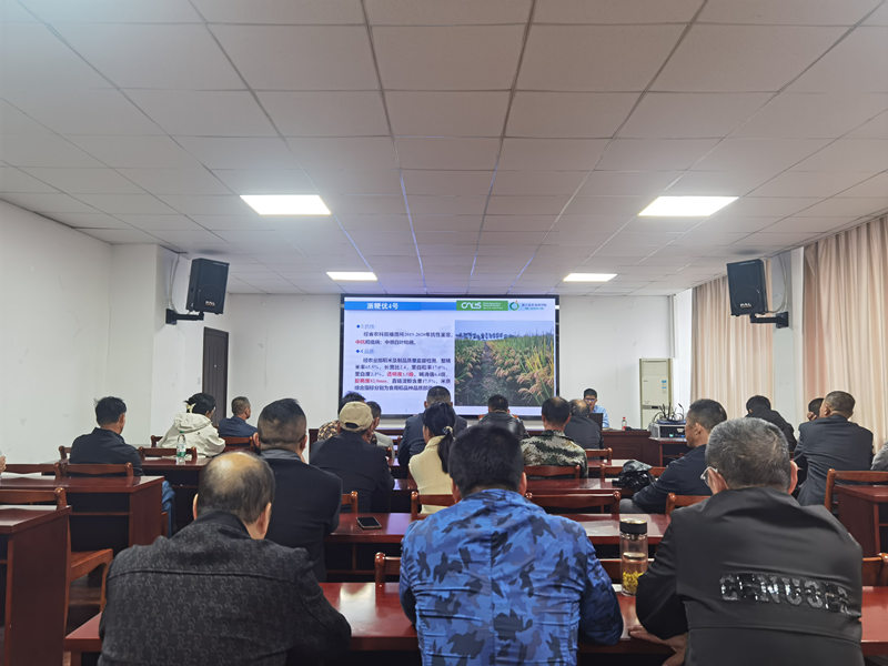 许村成校举办水稻绿色防控技术应用培训