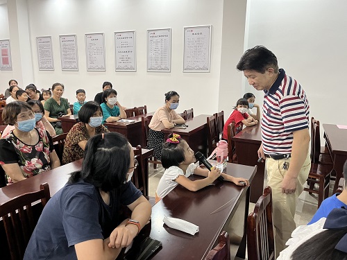 丁桥镇金扬村社区学校开展家庭教育主题活动