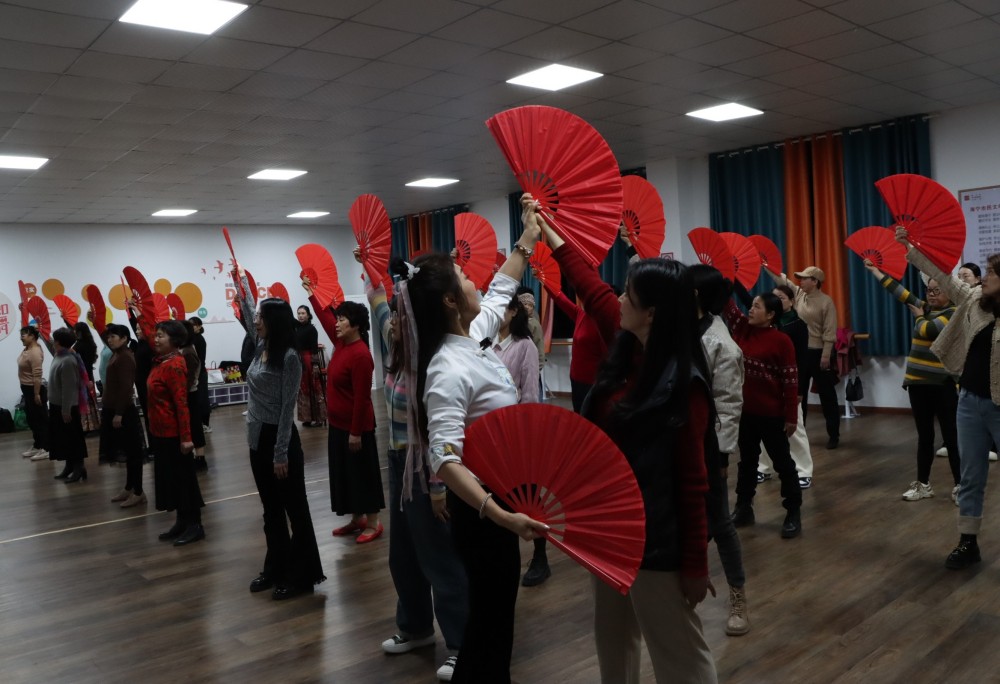 袁花镇举办汉服（马面裙）走秀培训班