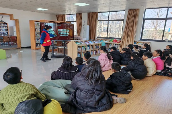 周王庙镇联民村社区学校举办2025年首场绘本阅读活动