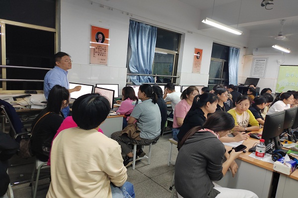 周王庙成校短视频制作职业技能培训顺利开班