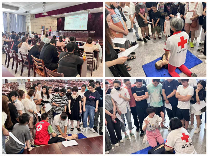 许村成校组织开展心肺复苏（CPR+AED）专项培训