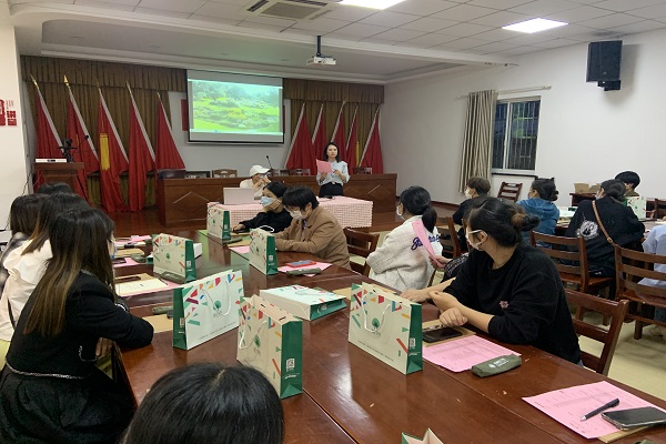 周王庙镇优美庭院花境培训正式开班
