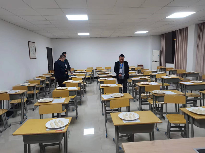 许村成校组织2022年小笼包制作技能考核