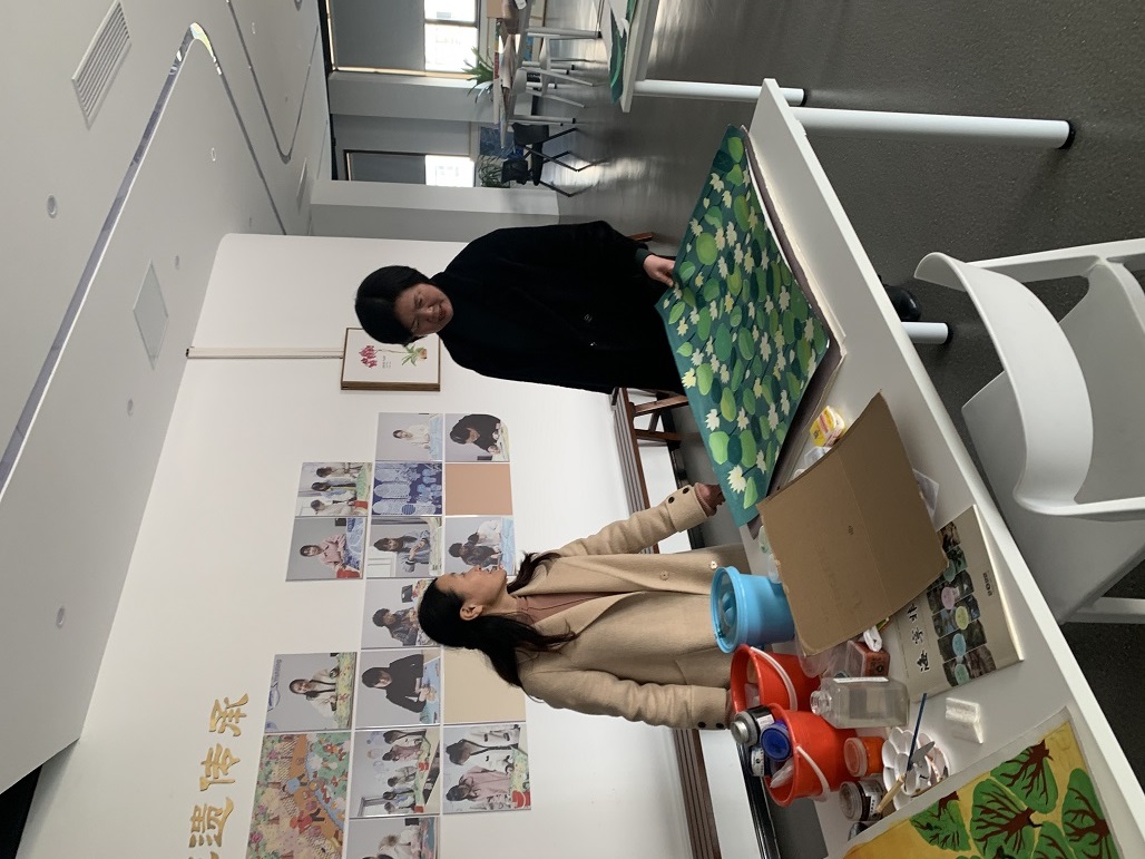 海宁市教育局党组成员、总督学金新宇一行来袁花成校开展调研