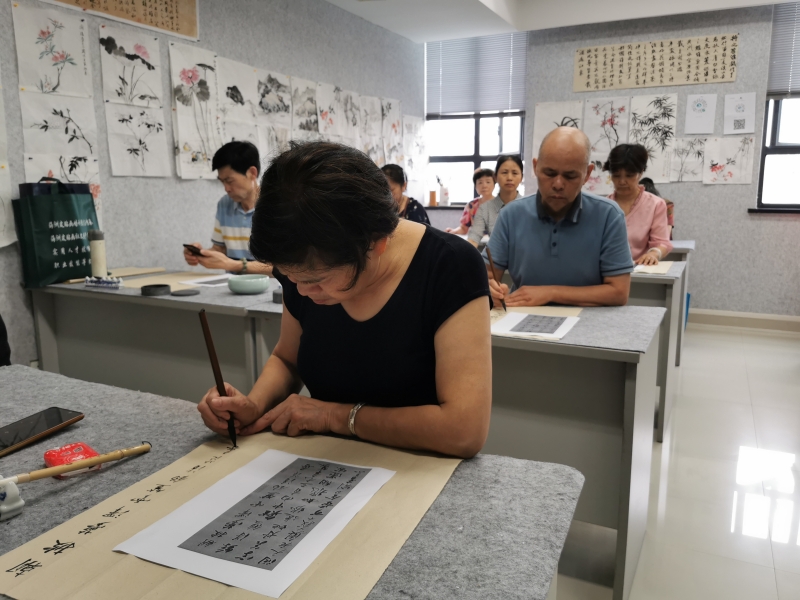 海洲成校2023年书画公益课堂秋季班开班