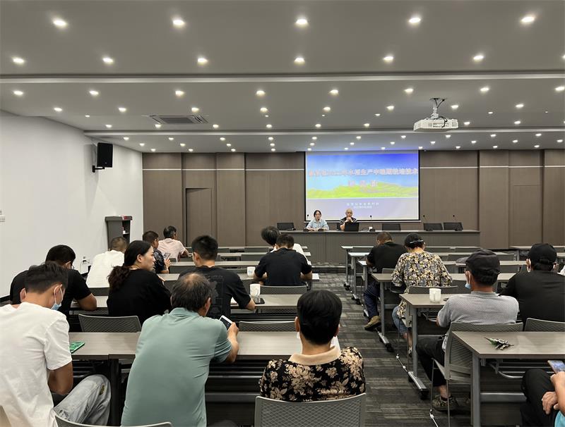 盐官镇举办2022年水稻中晚期栽培技术培训