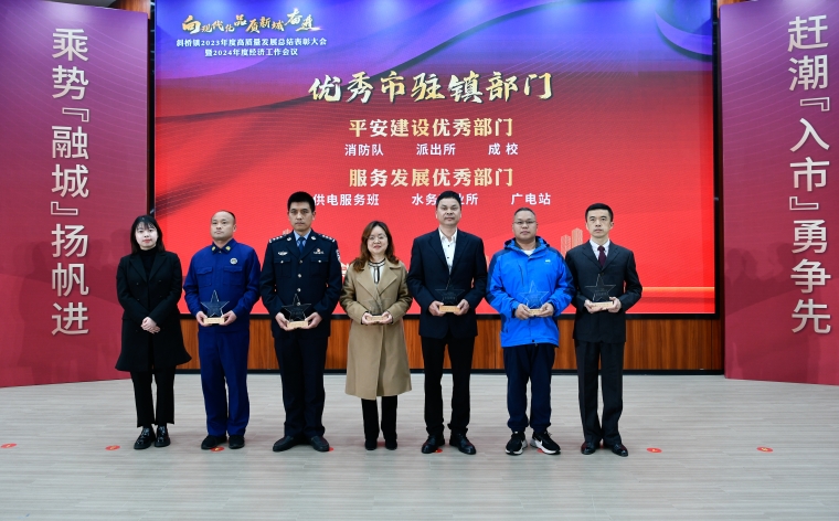 斜桥成校荣获斜桥镇2023年度考核优秀市驻镇部门
